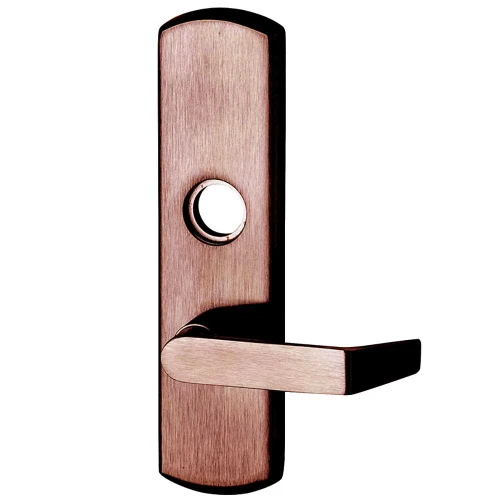Von Duprin 996L-NL-06-R/V US10B RHR Grade 1 Lever Trim Night Latch Function Rim/Vertical Rod Prep 06 Lever with Escutcheon Dark Oxidized Satin Bronze Oil Rubbed Finish Right Hand Reverse 996L-NL-06-R/V US10B RHR