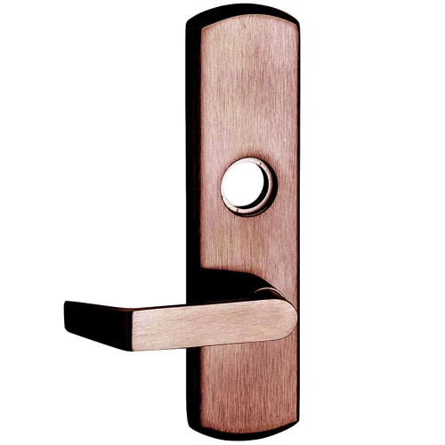 Von Duprin 996L-NL-06-R/V US10B LHR Grade 1 Lever Trim Night Latch Function Rim/Vertical Rod Prep 06 Lever with Escutcheon Dark Oxidized Satin Bronze Oil Rubbed Finish Left Hand Reverse 996L-NL-06-R/V US10B LHR