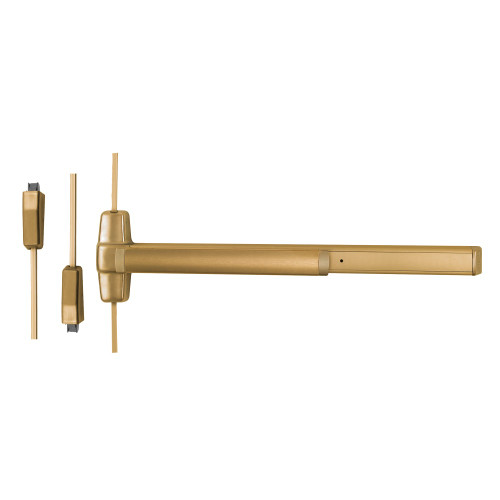 RXQEL9827L-KC-07 3 US10 LHR Von Duprin Surface Vertical Rod Exit Device