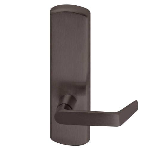 Von Duprin 996L-BE-06-R/V SP313 RHR Grade 1 Lever Trim Passage Function Rim/Vertical Rod Prep 06 Lever with Escutcheon Dark Bronze Painted Finish Right Hand Reverse 996L-BE-06-R/V SP313 RHR