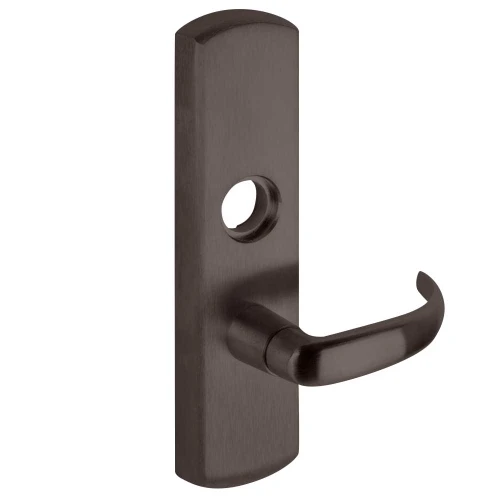 Von Duprin 996L-NL-17-R/V US10B LHR Grade 1 Lever Trim Night Latch Function Rim/Vertical Rod Prep 17 Lever with Escutcheon Dark Oxidized Satin Bronze Oil Rubbed Finish Left Hand Reverse 996L-NL-17-R/V US10B LHR