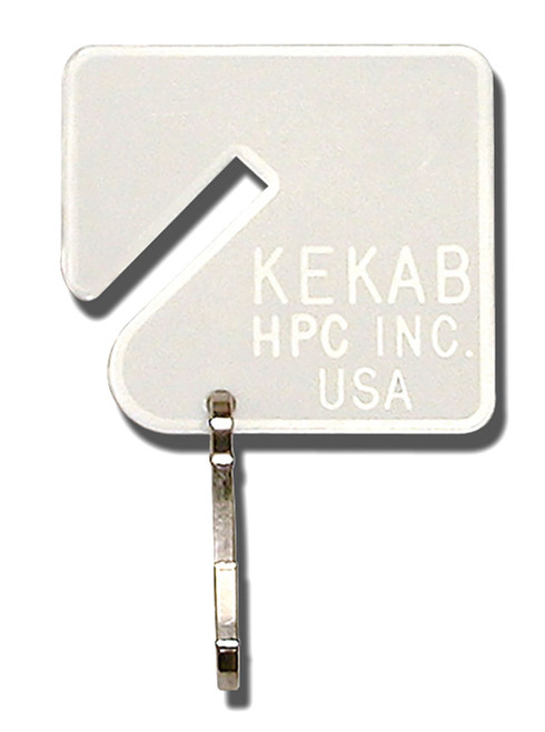 HPC PLT-1 Plain Tags for Kekab 100 Pack