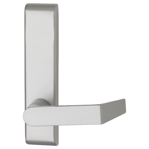 Falcon 912L-BE SP28 DANE RHR 19 Series Blank Escutcheon Lever Trim Dane Lever Design Right Hand Reverse Aluminum Painted