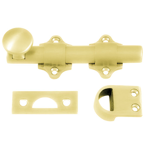 Ives 054B3 Brass Dutch Door Bolt Bright Brass