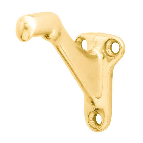Ives 059A3 Aluminum Handrail Bracket Bright Brass 059A3