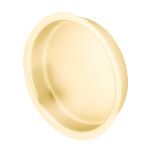 Ives 221B3 Brass Flush Pull 2-1/8 Diameter Bright Brass 221B3