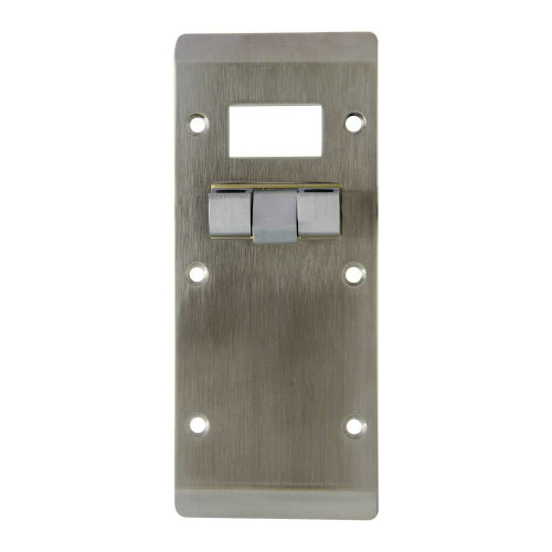 Ives 299AB-7 630 Rescue Offset Emergency Strike Assembly 5-3/4 x 2-3/4 Frames Satin Stainless Steel Finish 299AB-7 630