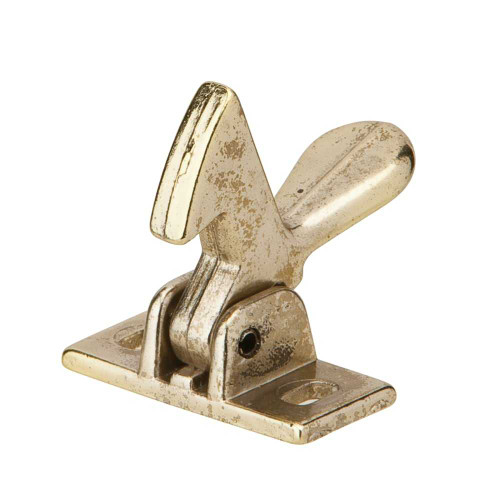 Ives 2A3 Aluminum Elbow Catch Bright Brass 2A3