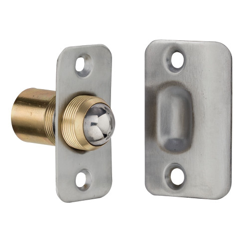 Ives 349B15 Brass Ball Catch Satin Nickel