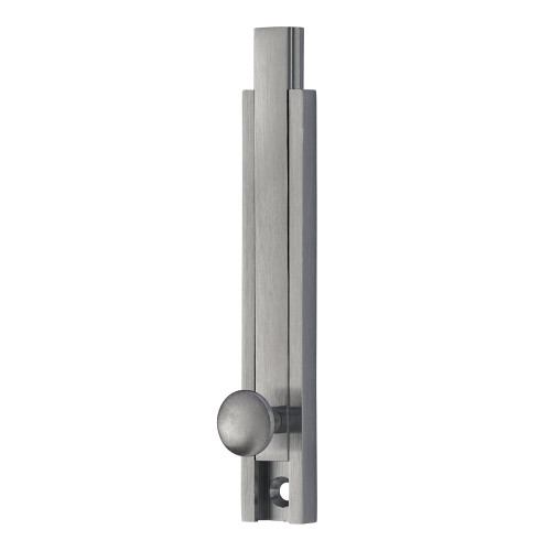 Ives 40B15 4IN Decorative Brass Light Duty Surface Bolt 4 Satin Nickel 40B15 4IN