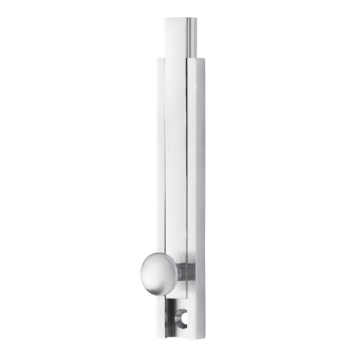 Ives 40B26 4IN Decorative Brass Light Duty Surface Bolt 4 Bright Chrome 40B26 4IN