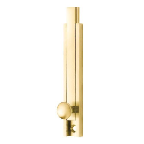 Ives 40B3 3IN Decorative Brass Light Duty Surface Bolt 3 Bright Brass