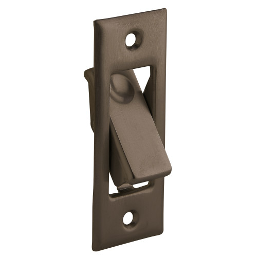 Ives 42B10B Brass Pocket Door Bolt Oil Rubbed Bronze