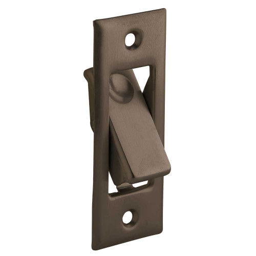 Ives 42B10B Brass Pocket Door Bolt Oil Rubbed Bronze 42B10B
