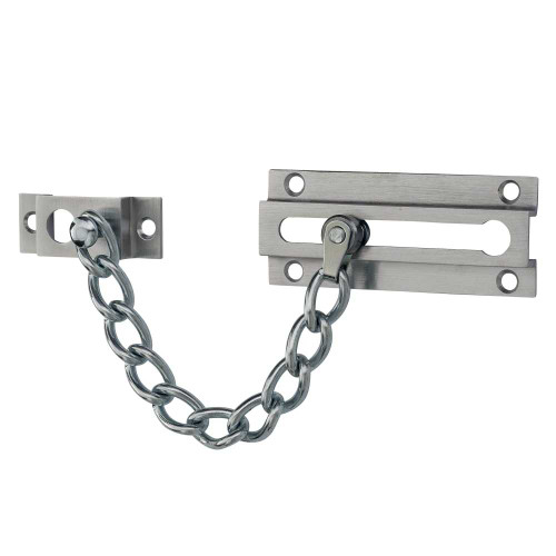 Ives 481F15 Steel Chain Door Guard Satin Nickel 481F15