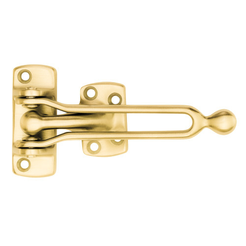 Ives 482B3 Brass Door Guard Bright Brass
