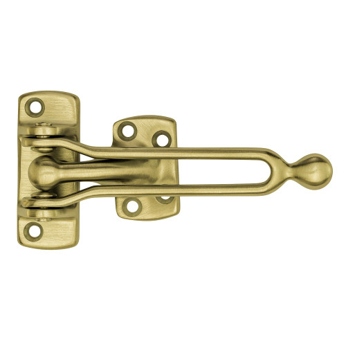Ives 482B4 Brass Door Guard Satin Brass