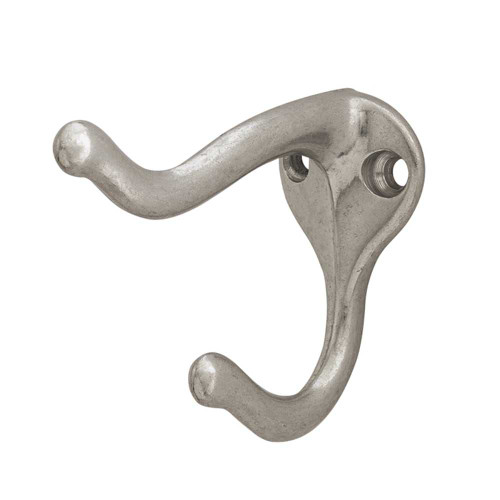 Ives 571A15 Aluminum Coat Hook Satin Nickel Plated Finish 571A15