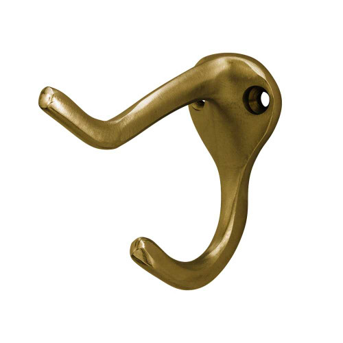 Ives 571B5 Brass Coat Hook Antique Brass 571B5