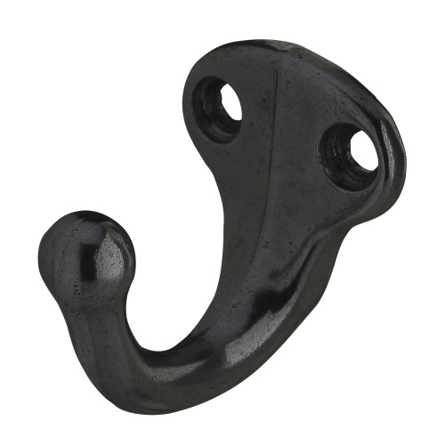 Ives 581A-BLK Aluminum Wardrobe Hook Black