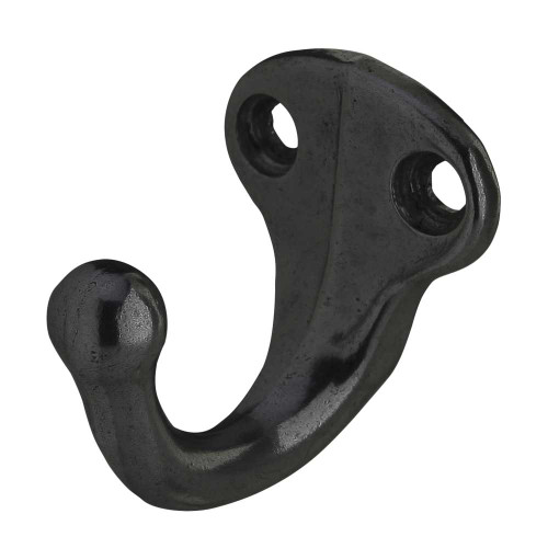 Ives 581A-BLK Aluminum Wardrobe Hook Black 581A-BLK