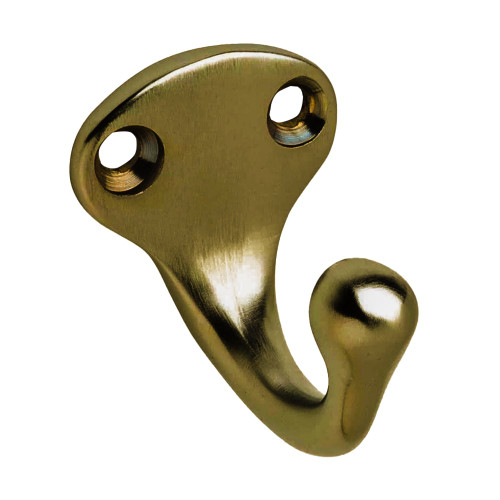 Ives 581B5 Brass Wardrobe Hook Antique Brass