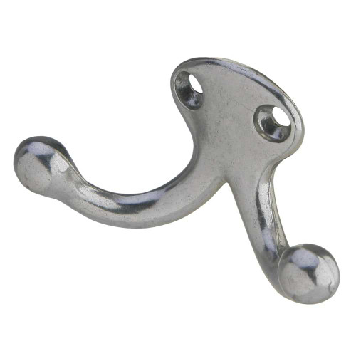 Ives 582A15 Aluminum Wardrobe Hook Satin Nickel 582A15