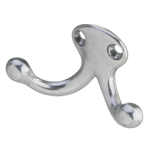 Ives 582A92 Aluminum Wardrobe Hook Zinc 582A92
