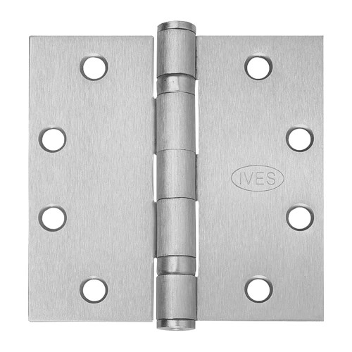Ives 5BB1 4.5X4.5 600 5-Knuckle Ball Bearing Hinge Standard Weight 4-1/2 x 4-1/2 Prime Coat 5BB1 4.5X4.5 600