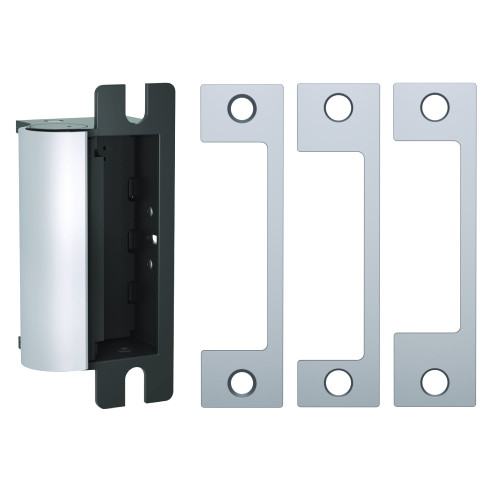 HES 1006CAS-630 Complete Electric Strike for Deadbolt Locks includes the ND and NM face plates