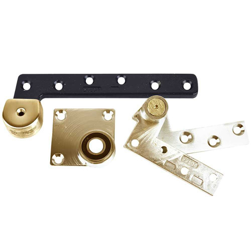 Ives 7226 SET US4 Pivot Set 3/4 Offset Satin Brass 7226 SET US4