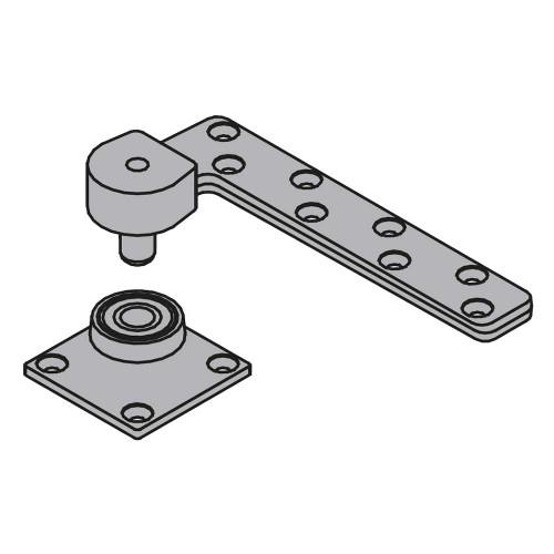 Ives 7230F BTM US32D Bottom Pivot 3/4 Offset Fire Rated Satin Stainless Steel 7230F BTM US32D