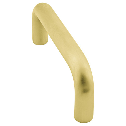 Ives 8102HD-8 US4 Straight Door Pull 8 CTC 3/4 Diameter 1-1/2 Clearance Satin Brass