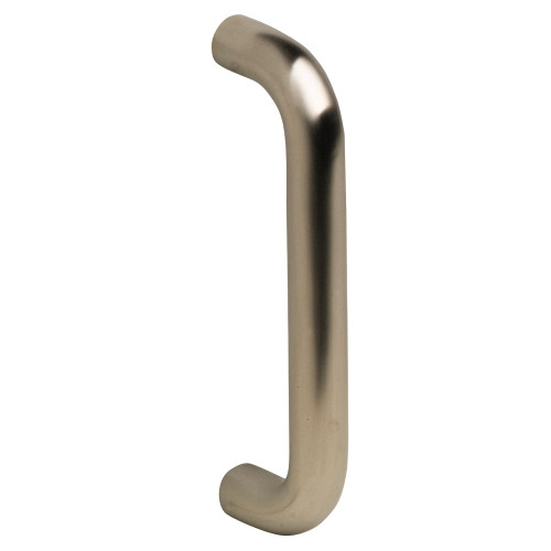 Ives 8103EZHD-2 US32D O Straight Door Pull 12 CTC 1 Diameter 2-1/2 Clearance Type O Mounting Satin Stainless Steel