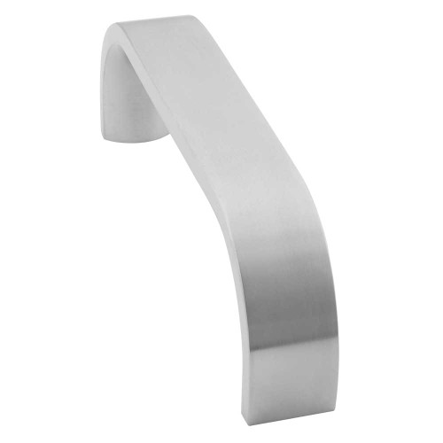 Ives 8105-6 US26D Straight Door Pull 6 CTC 1 Flattened 1/2 Round 1-1/2 Clearance Satin Chrome 8105-6 US26D