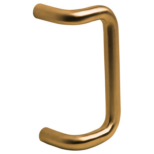 Ives 8190HD-0 US10 Offset Door Pull 90 Deg 10 CTC 1 Diameter 2-1/2 Clearance Satin Bronze