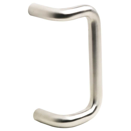 Ives 8190HD-0 US32 Offset Door Pull 90 Deg 10 CTC 1 Diameter 2-1/2 Clearance Bright Stainless Steel 8190HD-0 US32