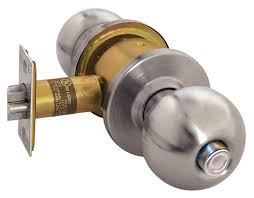 Arrow RK02-BD-32D Grade 2 Privacy Cylindrical Lock Ball Knob Non-Keyed Satin Stainless Steel Finish Non-handed