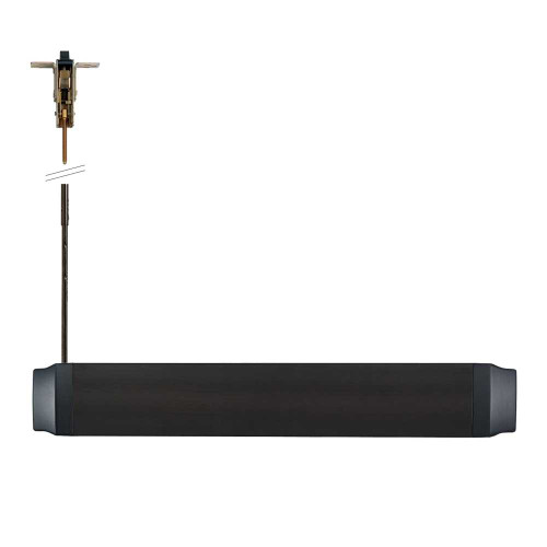 Von Duprin 9447EO-F 313 LBR Inpacted Exit Device Exit Only No Trim Dark Bronze Anodized Aluminum 9447EO-F 313 LBR