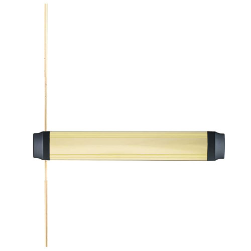 Von Duprin 9547EO-F US3 Inpacted Exit Device Exit Only No Trim Bright Brass 9547EO-F US3