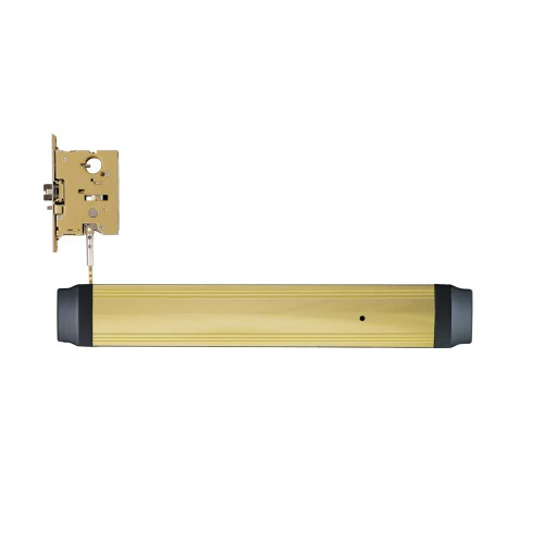 Von Duprin 9575EO US4 Inpacted Exit Device Exit Only No Trim Satin Brass 9575EO US4