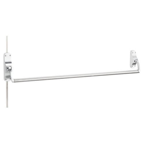 Von Duprin 8847L-F US26 LHR L/TRIM Grade 1 Concealed Vertical Rod Exit Bar Wide Stile Crossbar 48 Fire-Rated Device Classroom Function Less Trim Less Dogging Bright Chrome Finish Field Reversible Left Hand Reverse 8847L-F US26 LHR L/TRIM