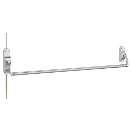Von Duprin 8847TL-F 26D LHR Grade 1 Concealed Vertical Rod Exit Bar Wide Stile Crossbar 48 Fire-Rated Device Classroom Function Thumbturn with Pull Trim Less Cylinder Less Dogging Satin Chrome Finish Field Reversible Left Hand Reverse 8847TL-F 26D LHR
