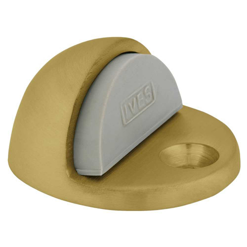 Ives FS436 US4 Floor Dome Stop 1 Height Satin Brass FS436 US4