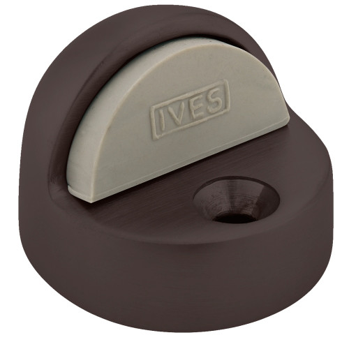 Ives FS438 US10B Floor Dome Stop 1-3/8 Height Oil Rubbed Bronze