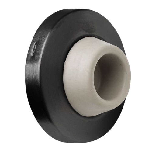 Ives WS406/407CCV BLK Wall Stop Concave with Drywall and Masonry Anchors Matte Black Finish WS406/407CCV BLK