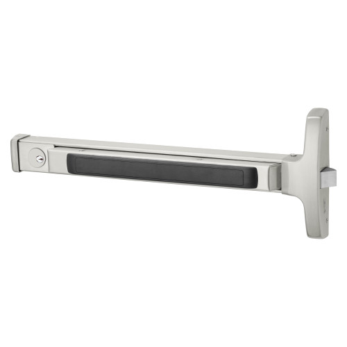 Sargent 16-8513F 32D Grade 1 Rim Exit Device Narrow Stile Pushpad 36 Device Classroom Function Cylinder Dogging Cylinder Included Satin Stainless Steel Finish Field Reversible