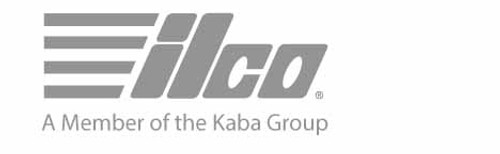 Kaba Ilco 45-1-4-04-03P-0 Mortise Cylinder Deadbolt Single Cylinder 2-3/4 Backset 1-1/8 Front Heavy Duty Wood Jamb Strike Less Cylinder Bright Brass