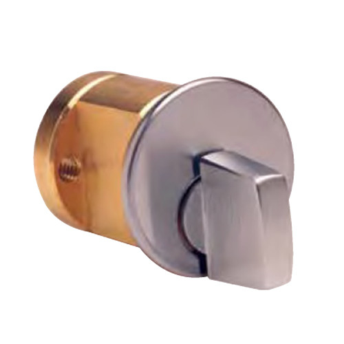 Kaba Ilco 7011TK9-26D Turn Knob Rim Cylinder Satin Chrome