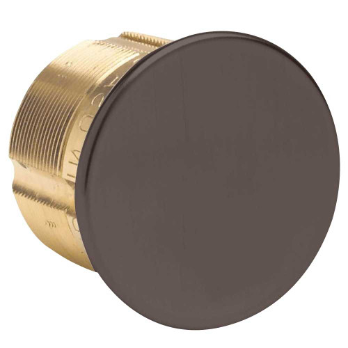 Kaba Ilco 7160DC-46 1 Dummy Mortise Cylinder Dark Brown Aluminum 7160DC-46